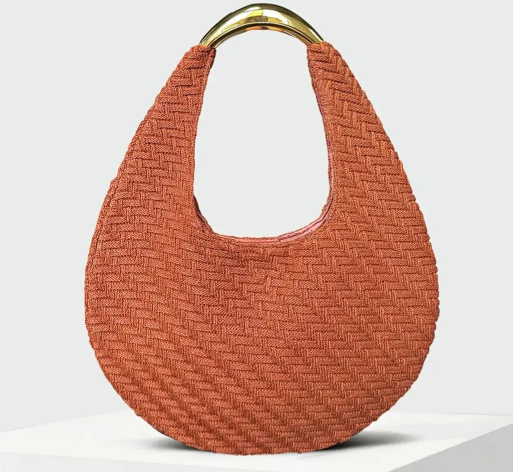 Knitted Shoulder Strap Bag
